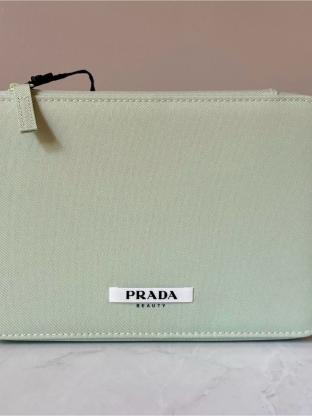 Prada Beauty Pastel Mint Green Cosmetic Box